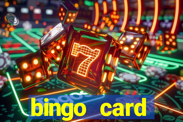 bingo card generator with pictures